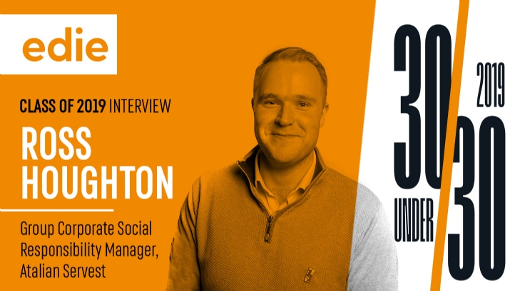 After beginning his sustainability career in a UK-focused role, Ross's responsibilities have become increasingly global over the past two years
